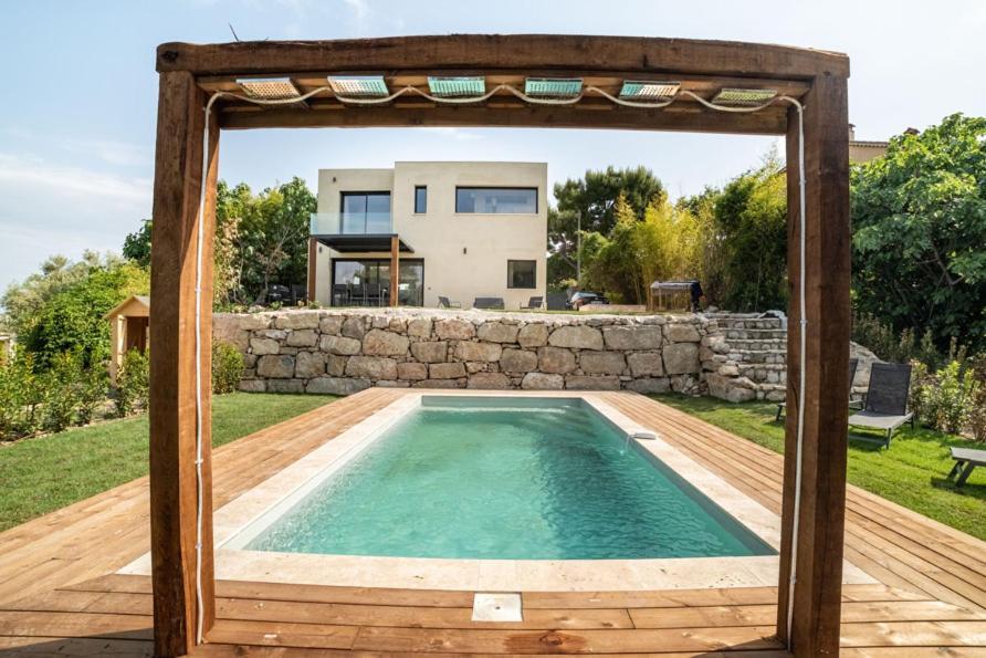 Saint Paul De Vence A La Vue Imprenableヴィラ エクステリア 写真
