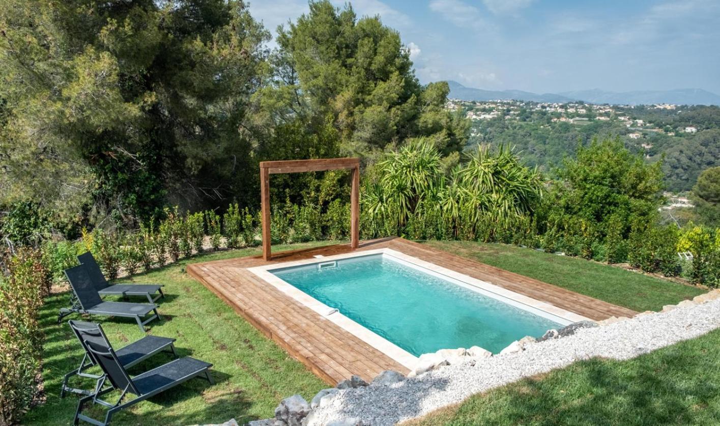 Saint Paul De Vence A La Vue Imprenableヴィラ エクステリア 写真